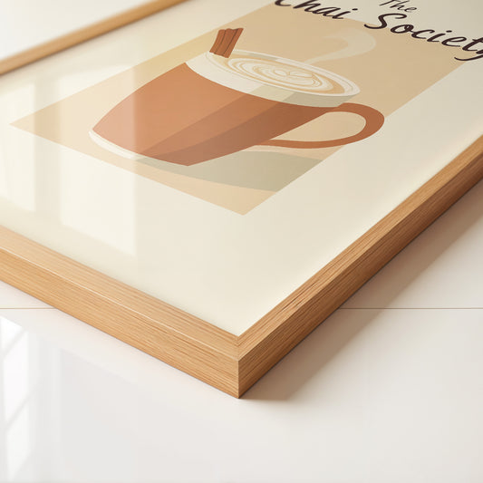 Chai Tasse stilisiert