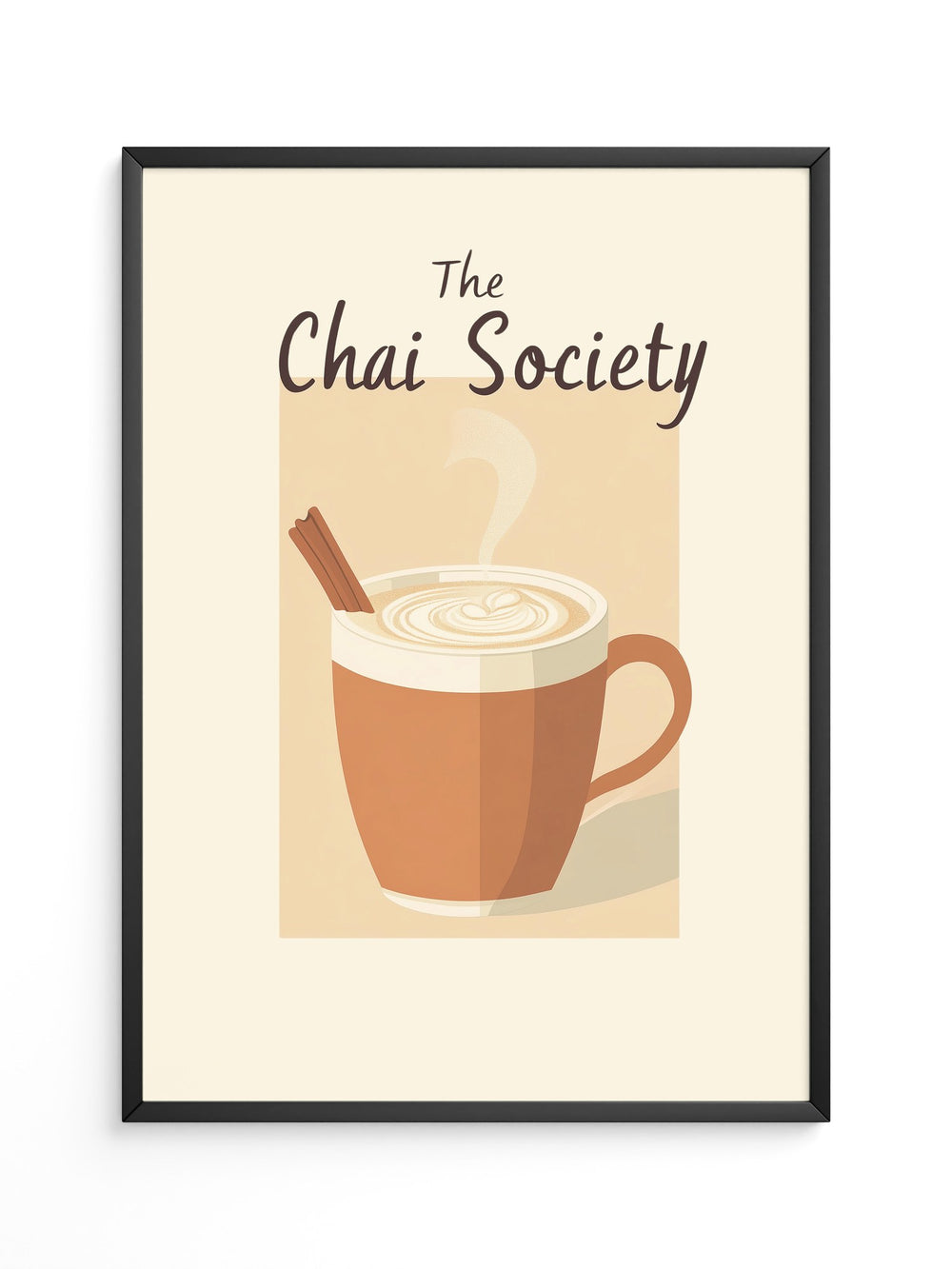 Chai Tasse stilisiert
