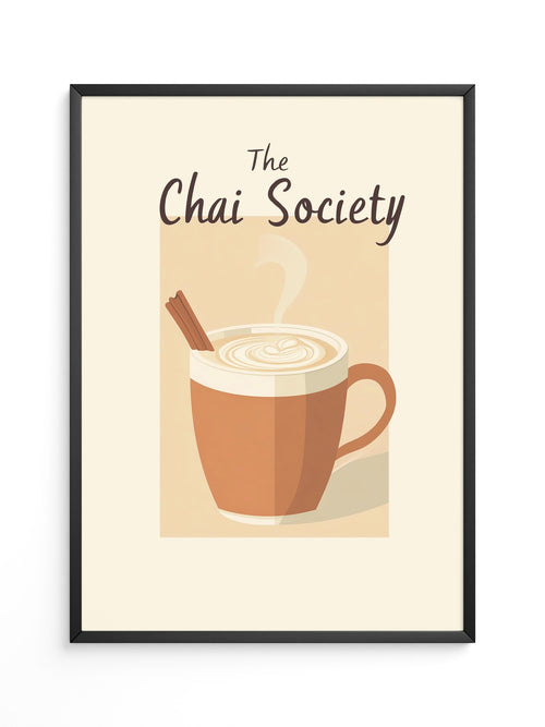 Chai Tasse stilisiert