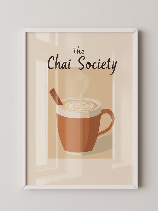 Chai Tasse stilisiert