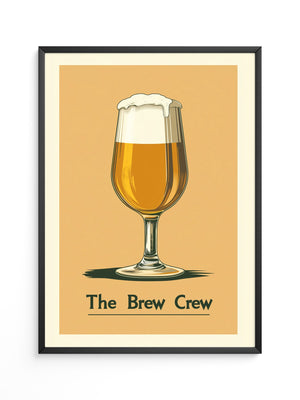 Bierglas Retro Stil