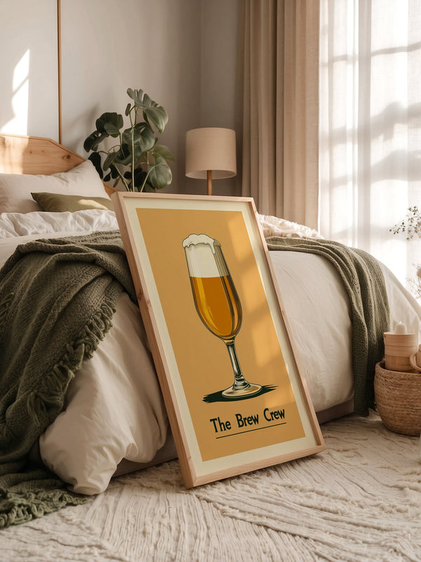 Bierglas Retro Stil