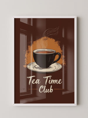 Teetasse Vintage Illustration