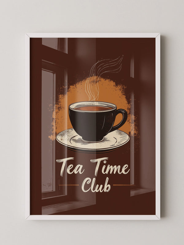 Teetasse Vintage Illustration
