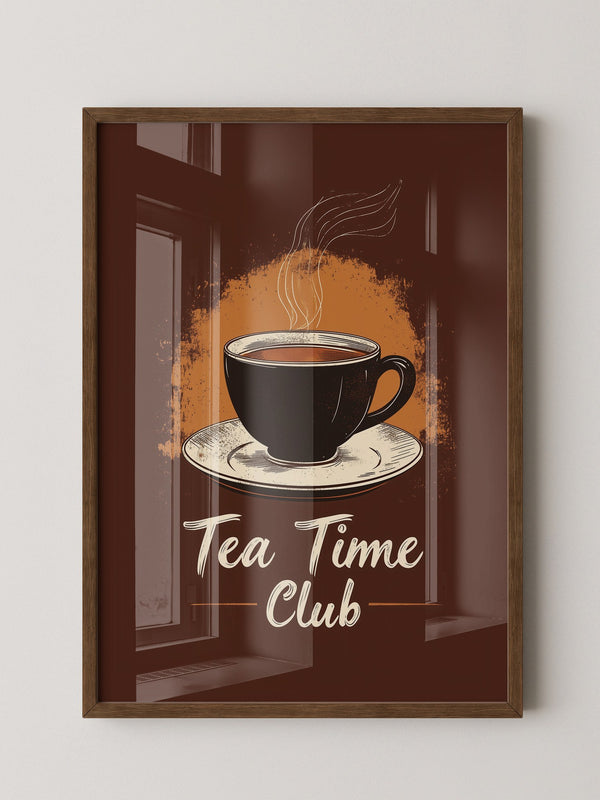 Teetasse Vintage Illustration
