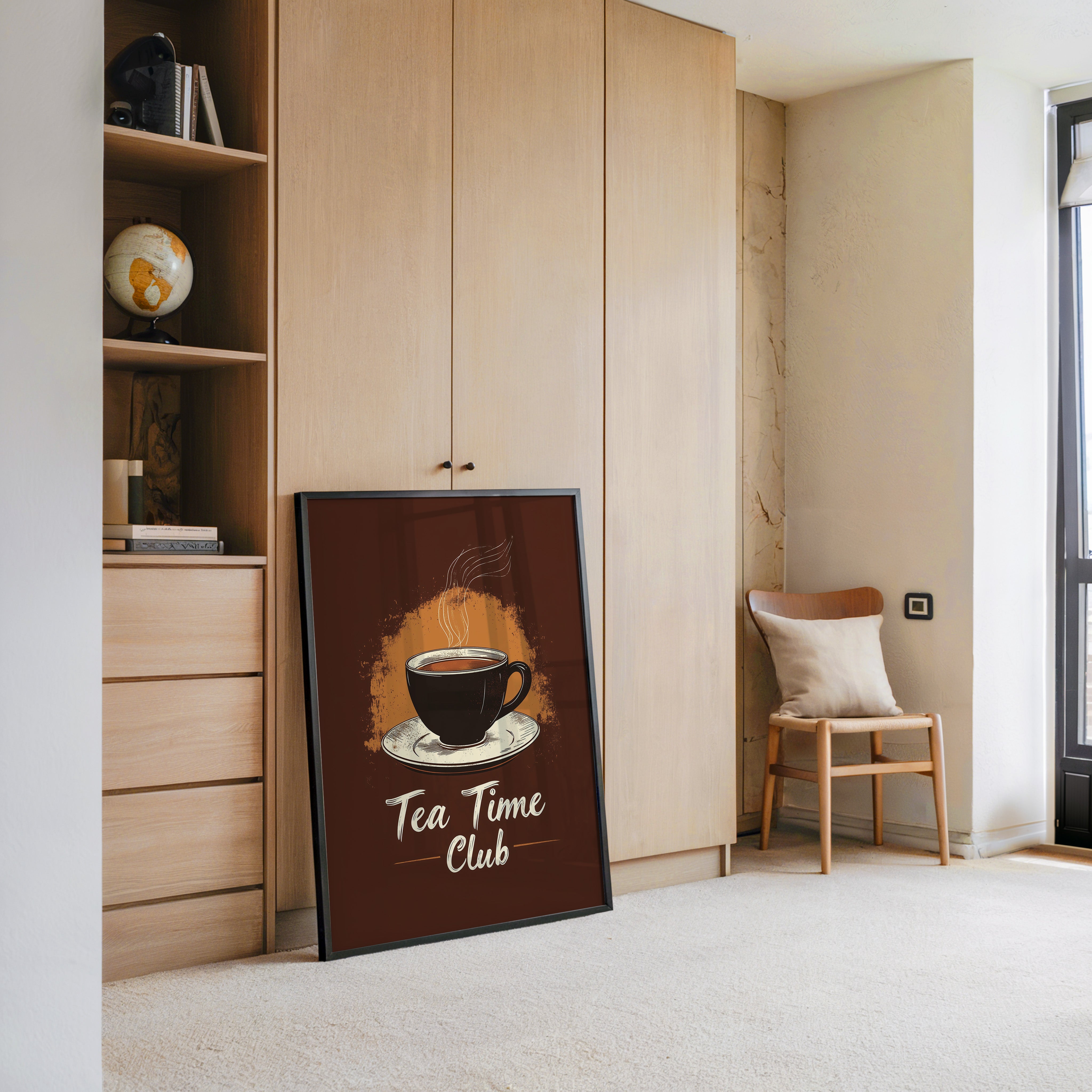 Teetasse Vintage Illustration