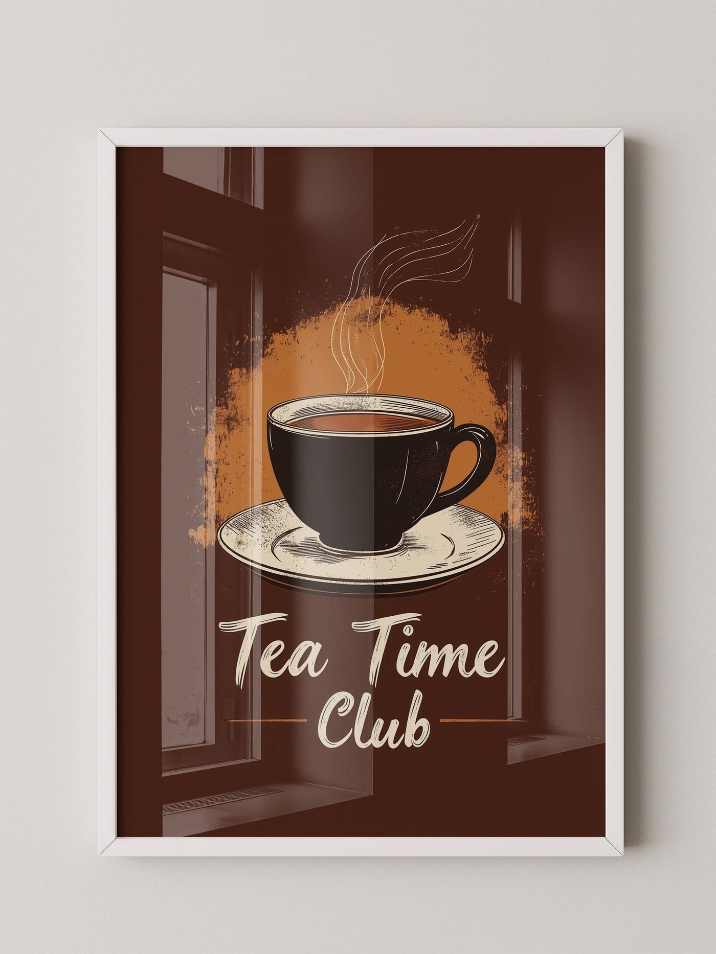 Teetasse Vintage Illustration