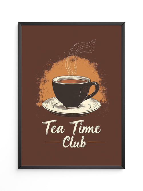 Teetasse Vintage Illustration