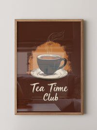 Teetasse Vintage Illustration