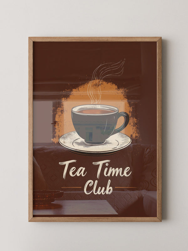 Teetasse Vintage Illustration