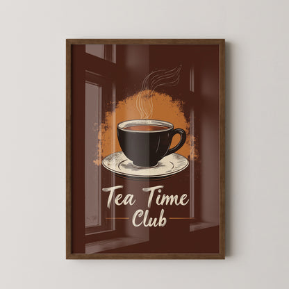 Teetasse Vintage Illustration