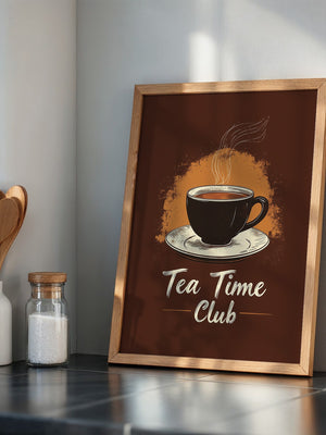 Teetasse Vintage Illustration