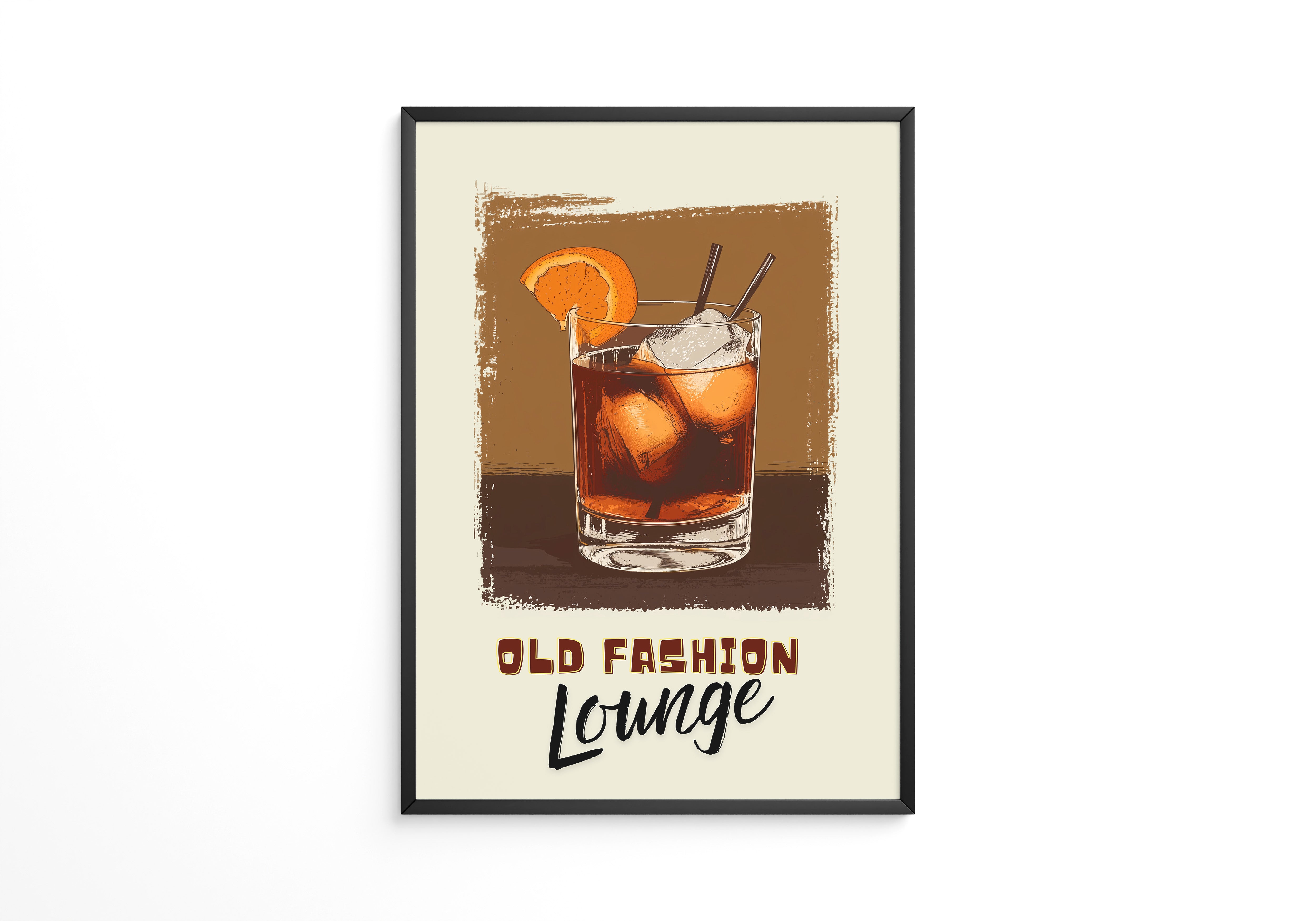 Old Fashioned Cocktail Vintage