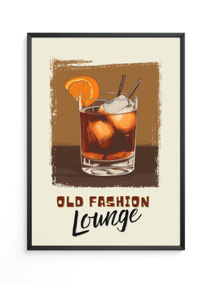 Old Fashioned Cocktail Vintage