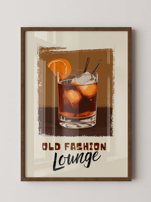 Old Fashioned Cocktail Vintage
