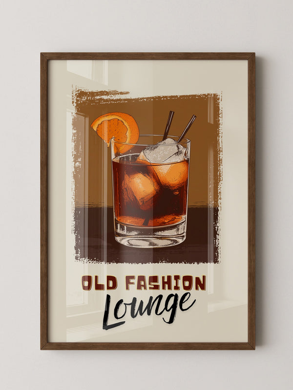 Old Fashioned Cocktail Vintage