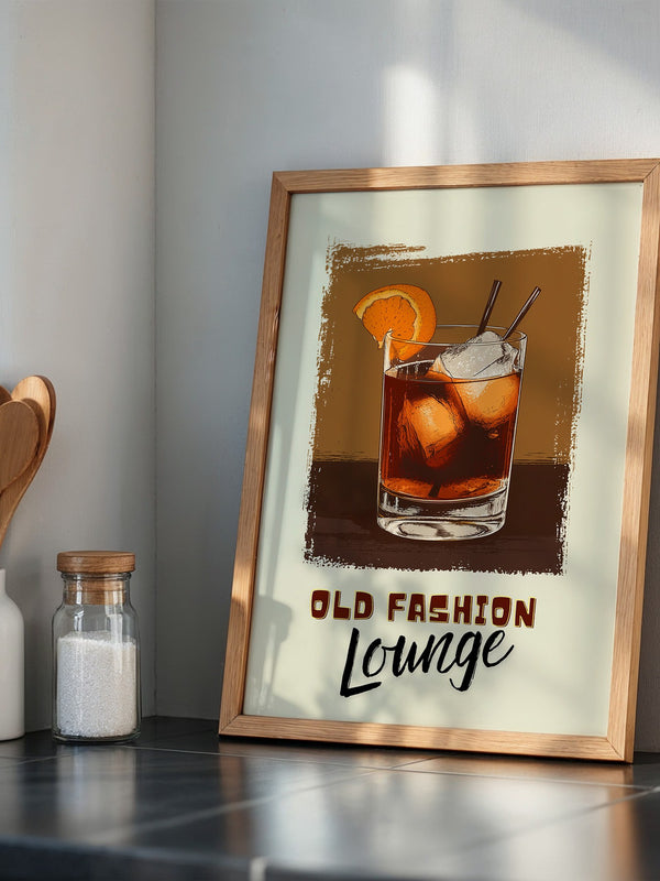 Old Fashioned Cocktail Vintage