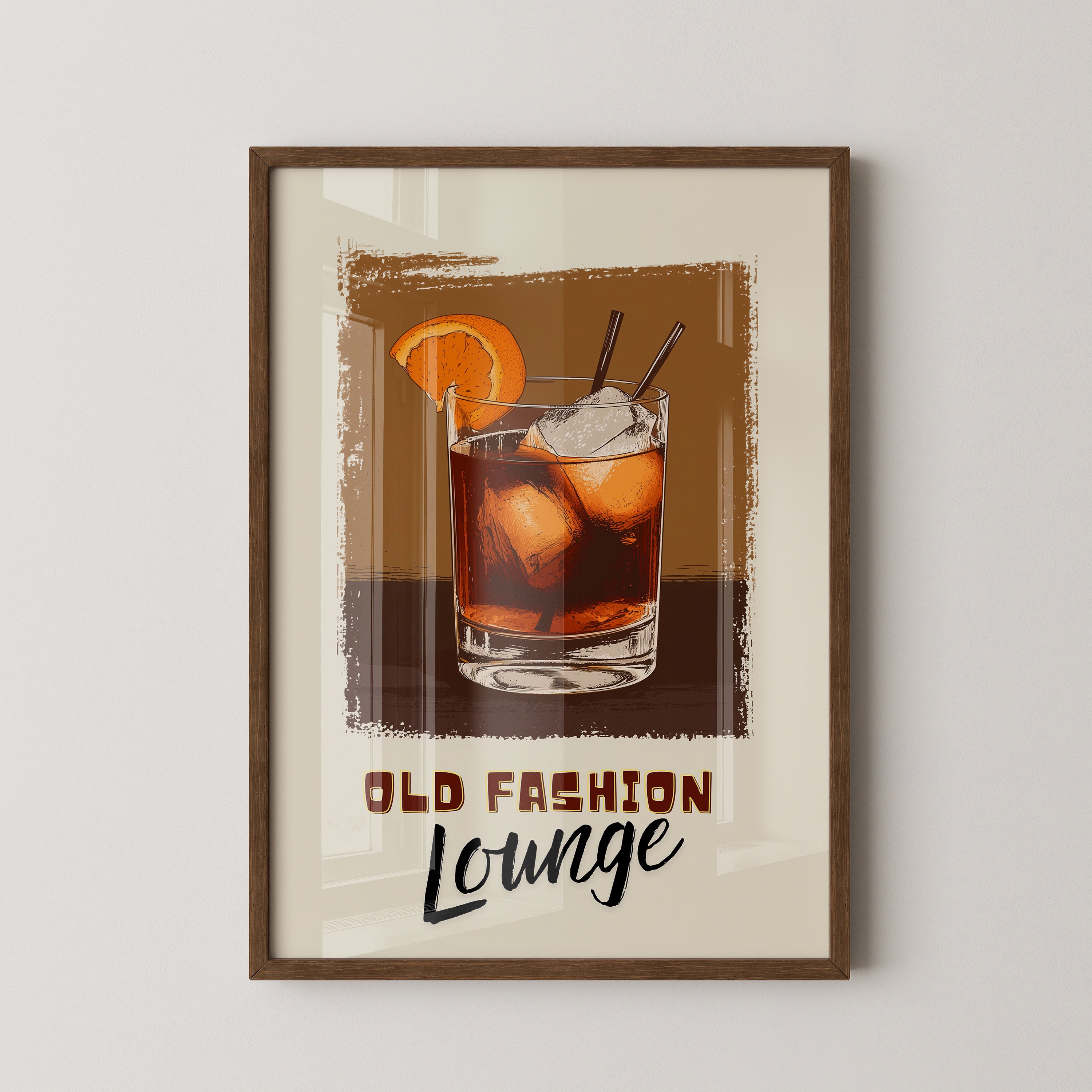 Old Fashioned Cocktail Vintage