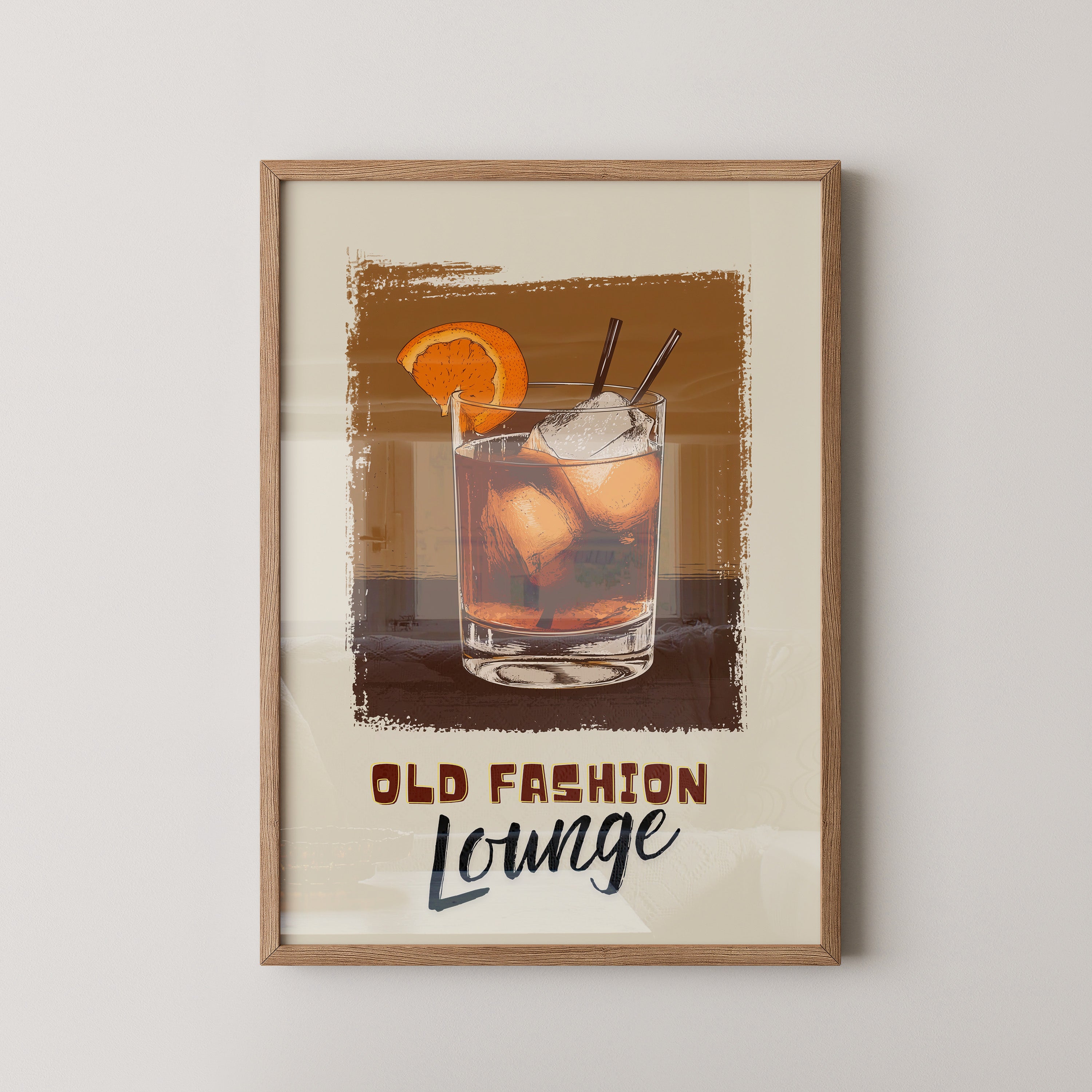 Old Fashioned Cocktail Vintage