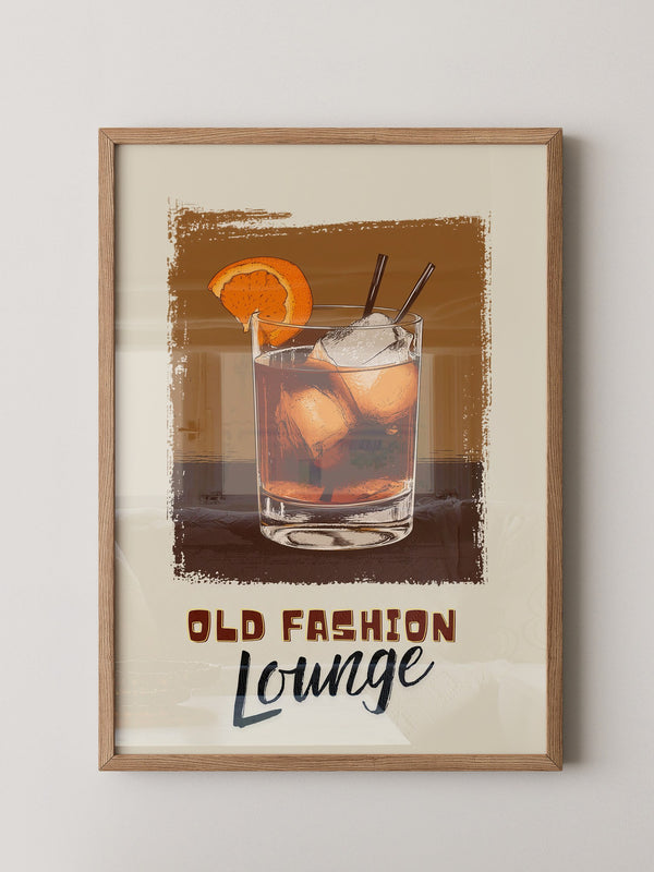 Old Fashioned Cocktail Vintage
