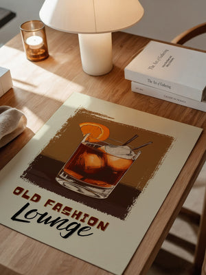 Old Fashioned Cocktail Vintage