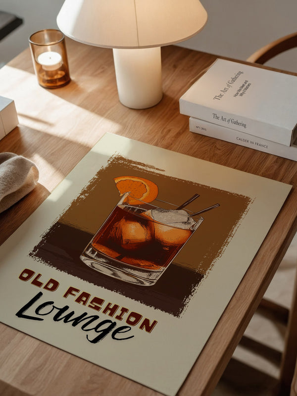 Old Fashioned Cocktail Vintage