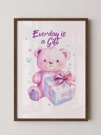 Rosa Teddy Pastell Geschenk