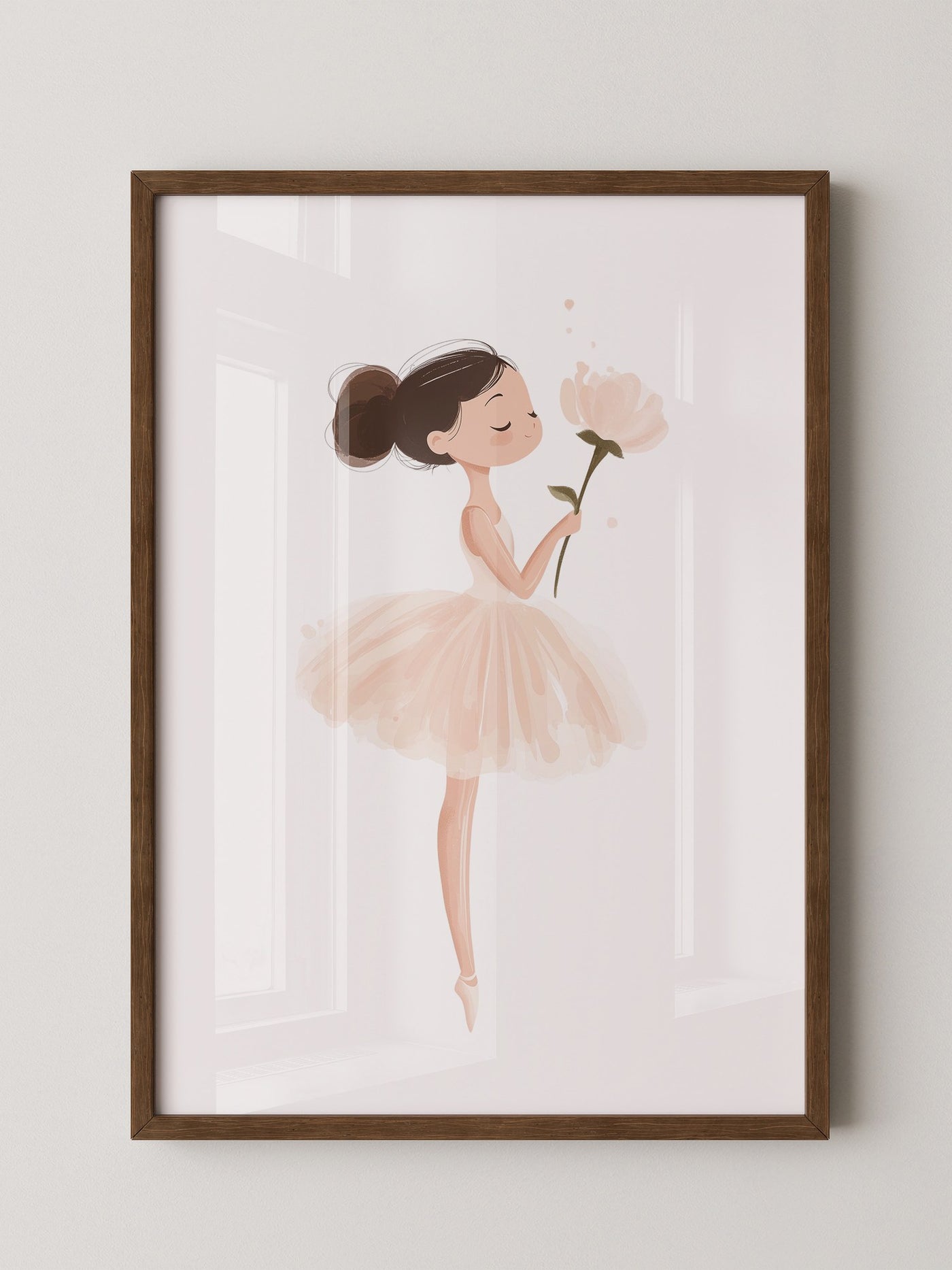 Ballerina Blume Pastell