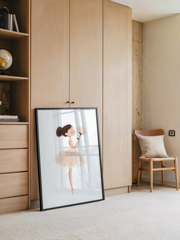 Ballerina Blume Pastell