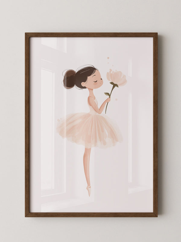 Ballerina Blume Pastell