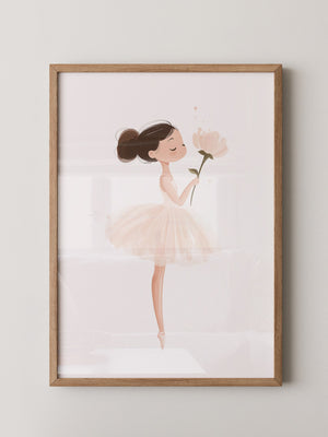 Ballerina Blume Pastell