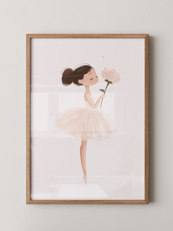 Ballerina Blume Pastell
