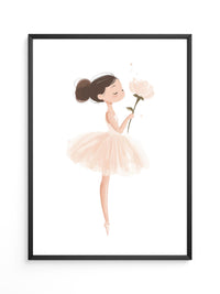 Ballerina Blume Pastell