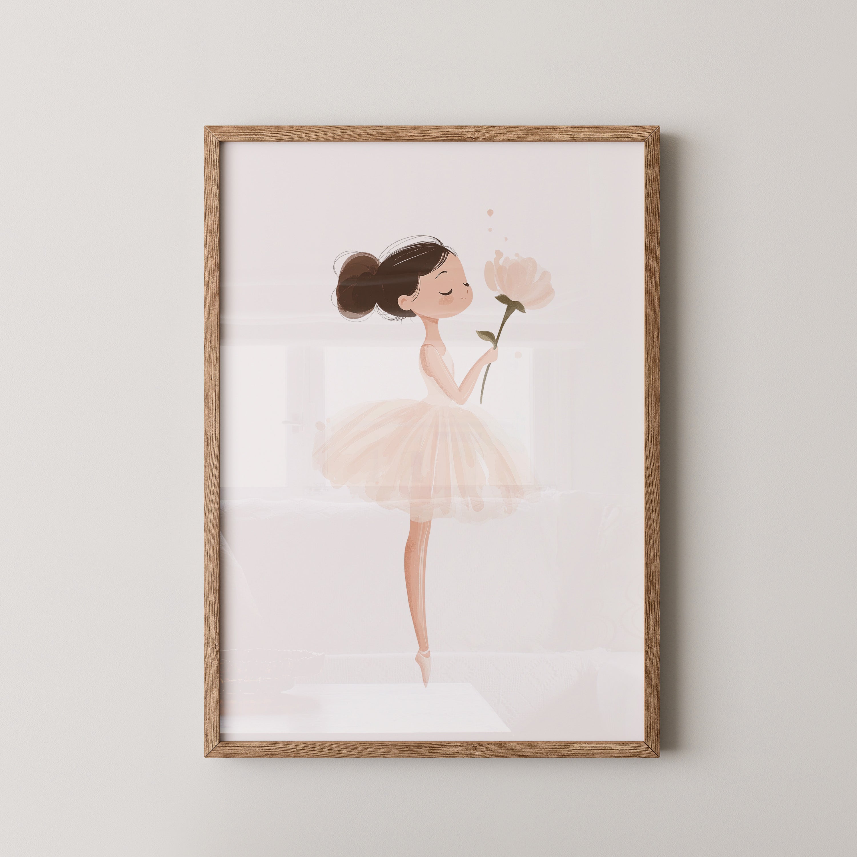 Ballerina Blume Pastell