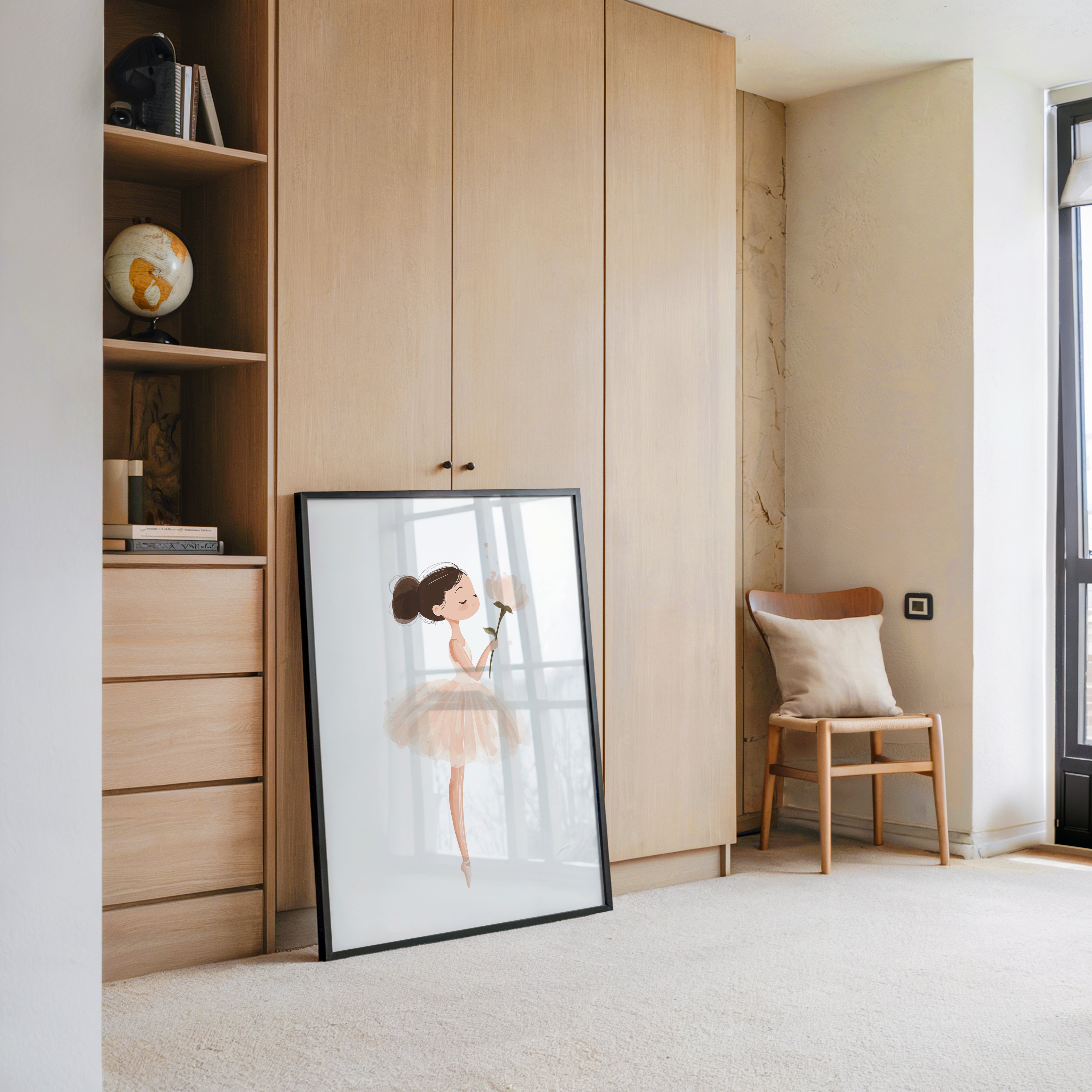 Ballerina Blume Pastell