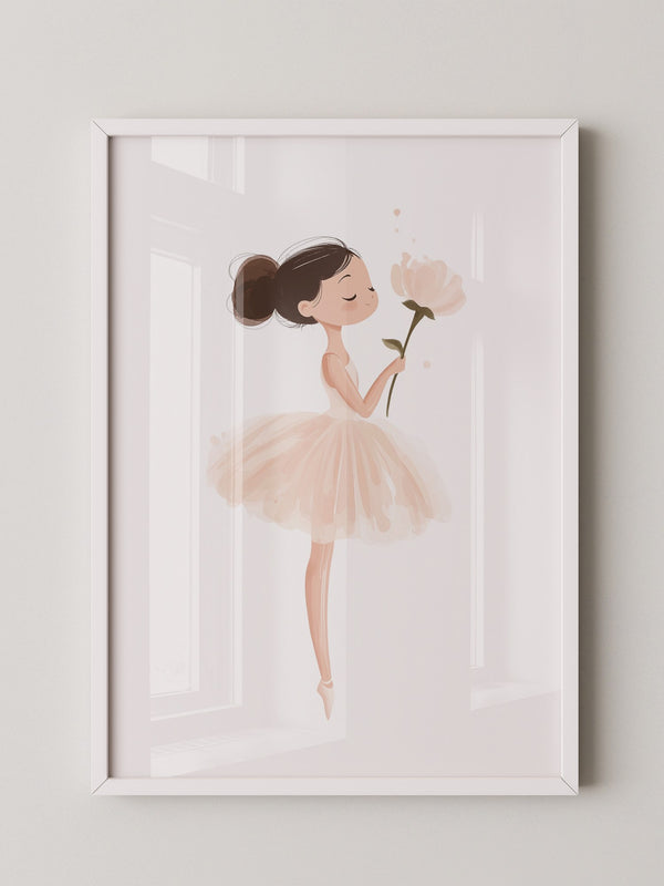 Ballerina Blume Pastell