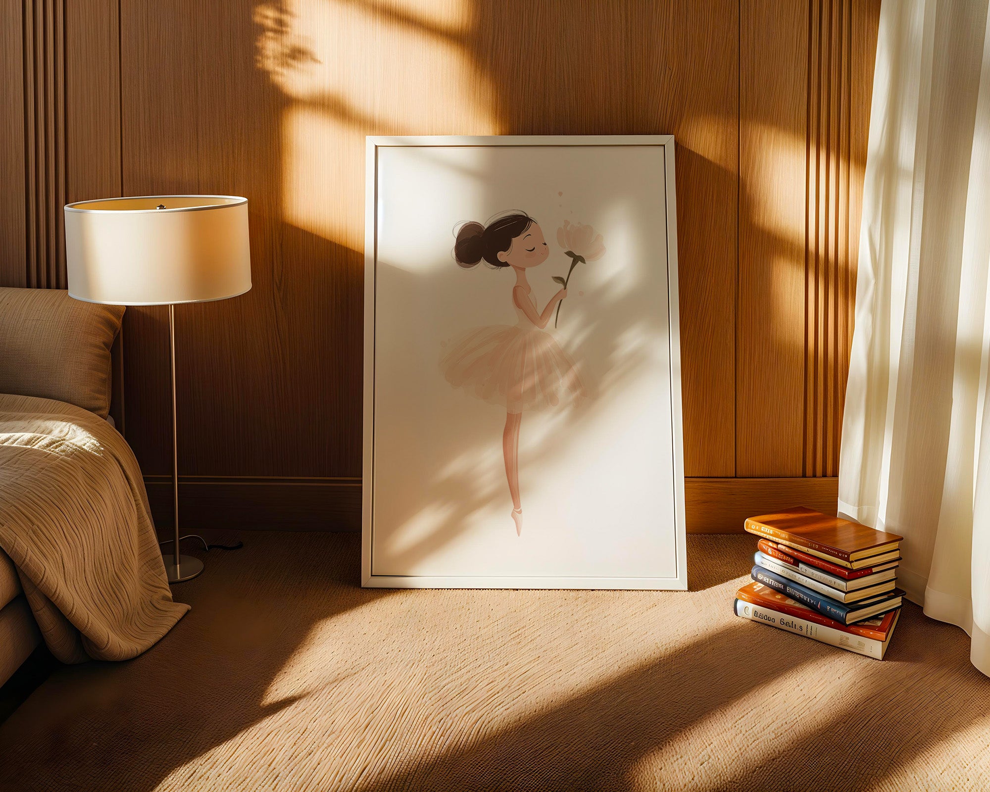 Ballerina Blume Pastell