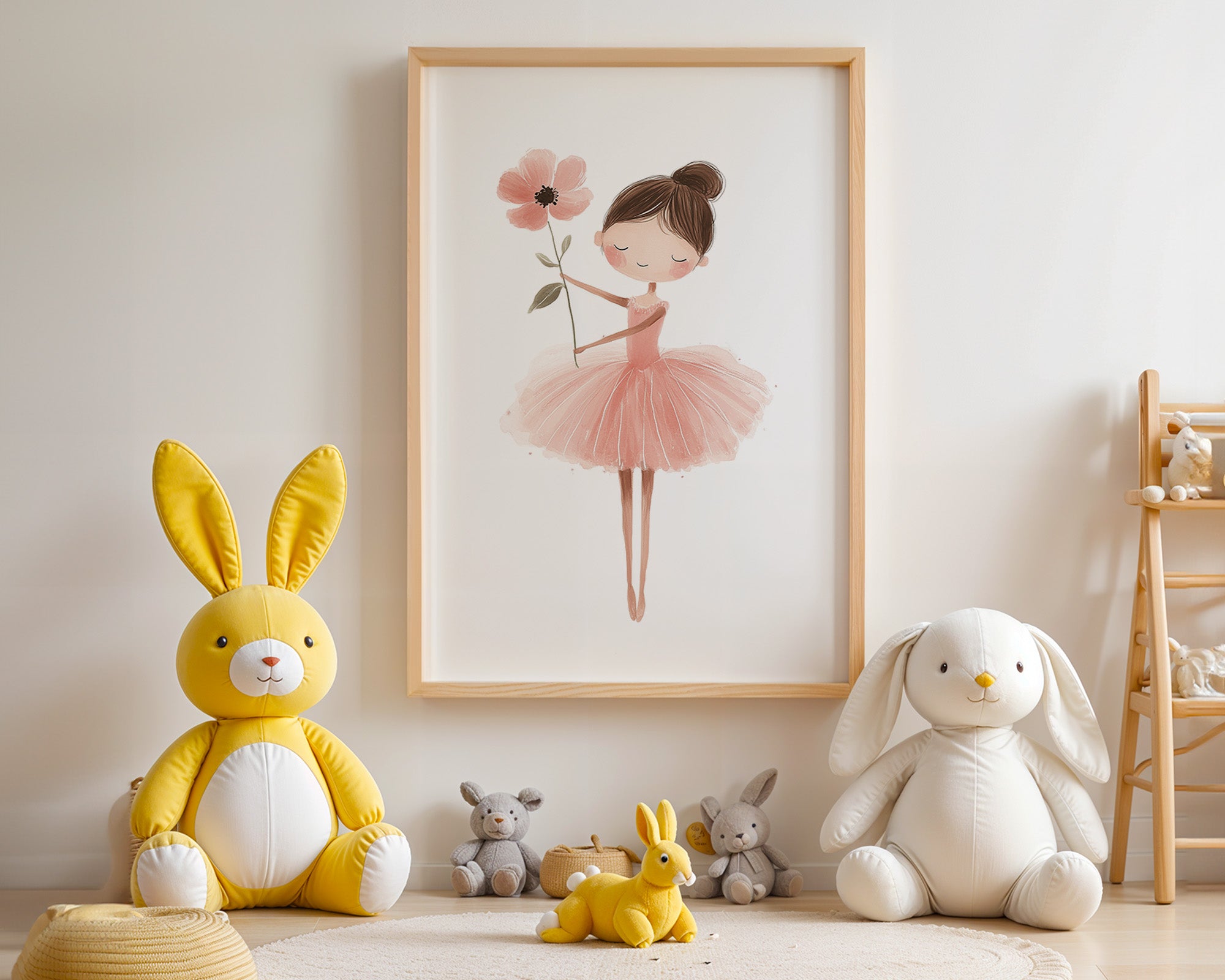 Ballerina Pastell Blume