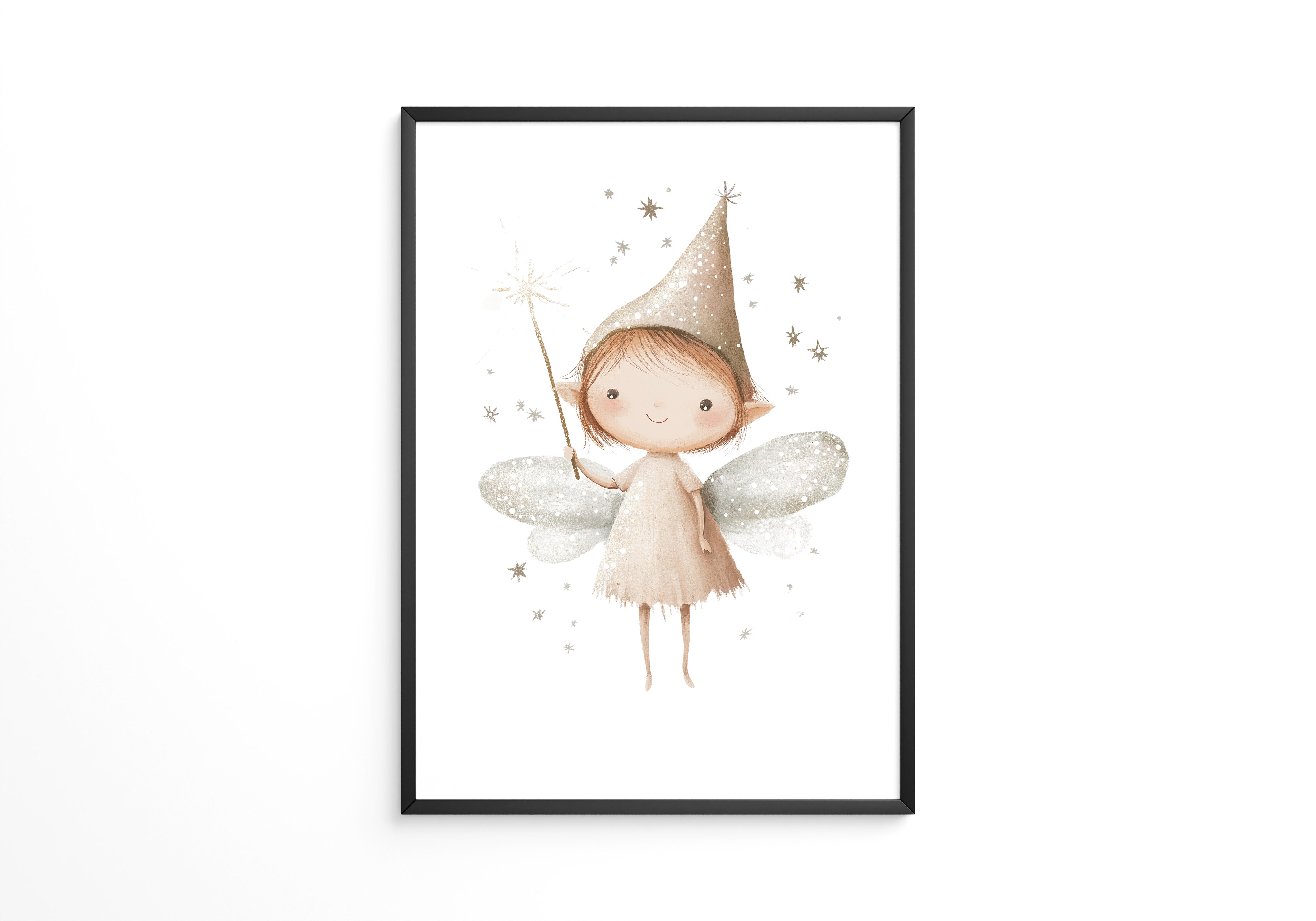 Zauberfee Illustration zart