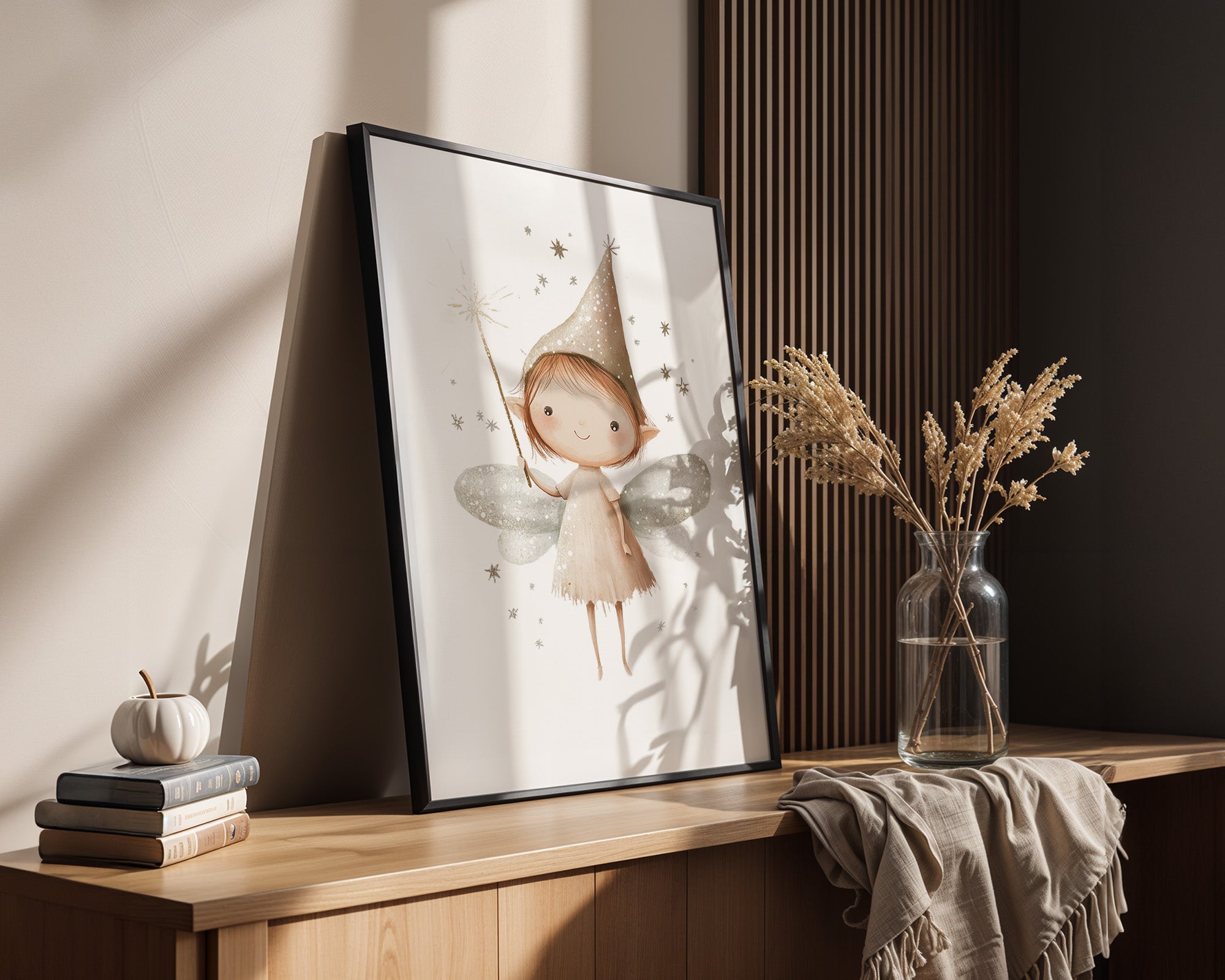 Zauberfee Illustration zart