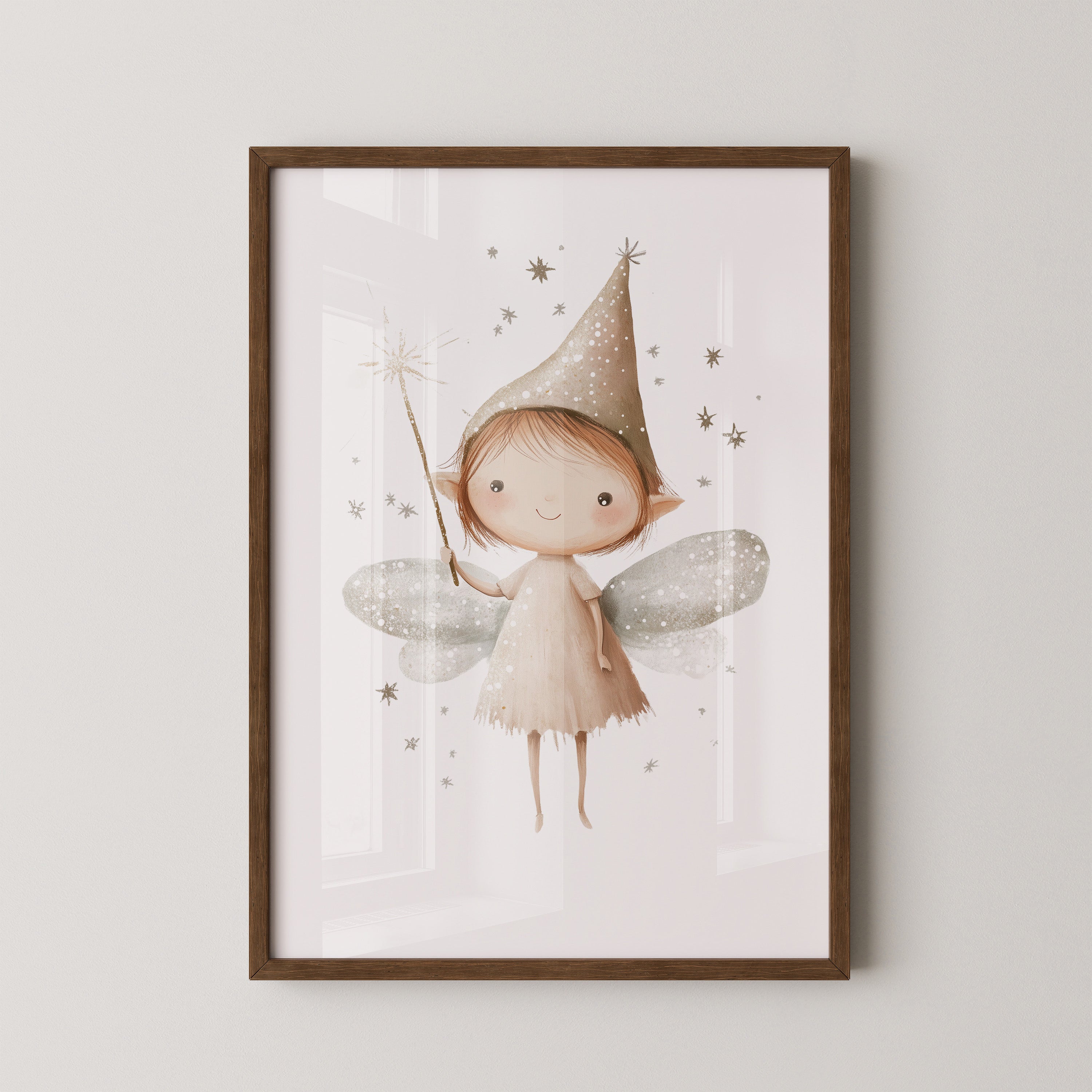 Zauberfee Illustration zart