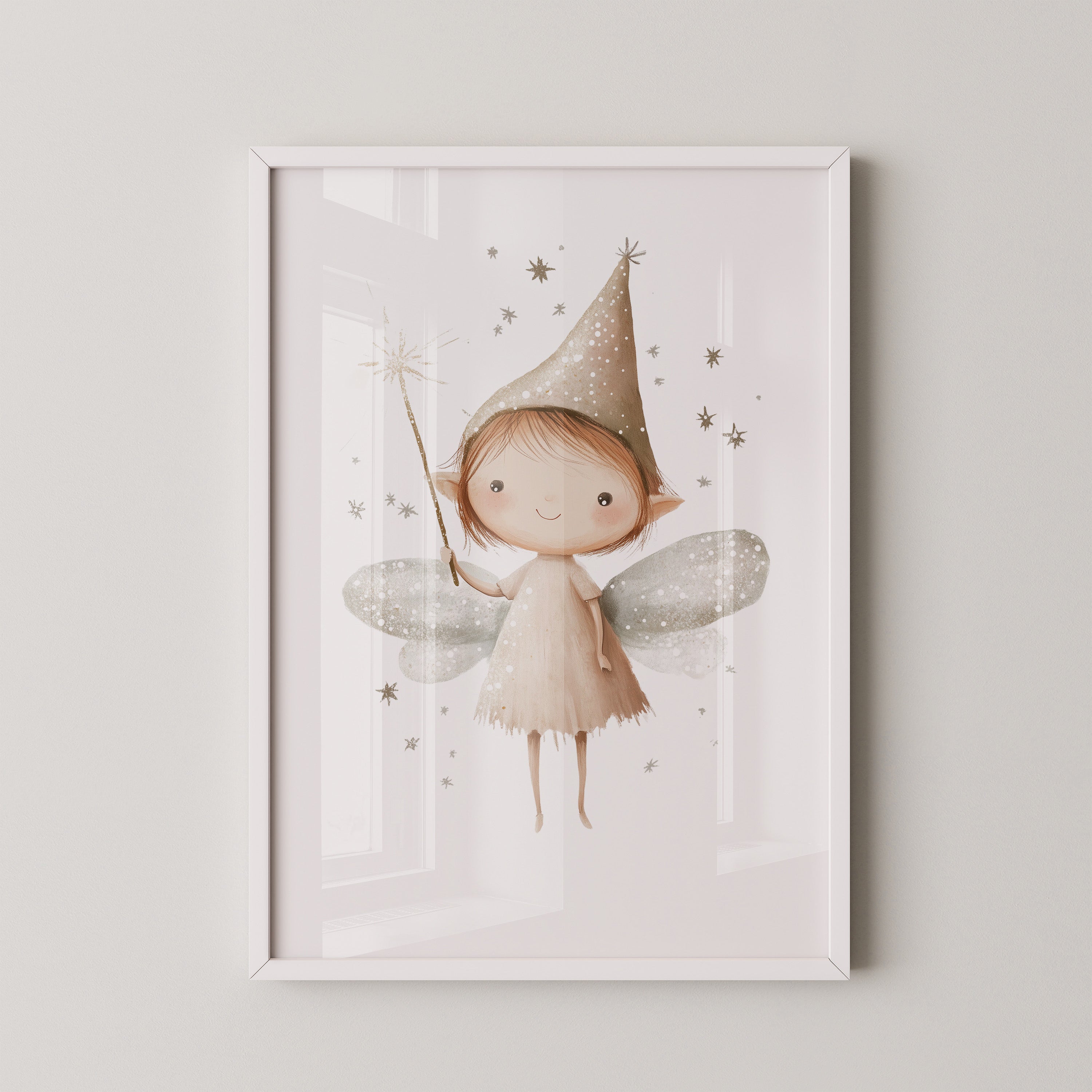 Zauberfee Illustration zart