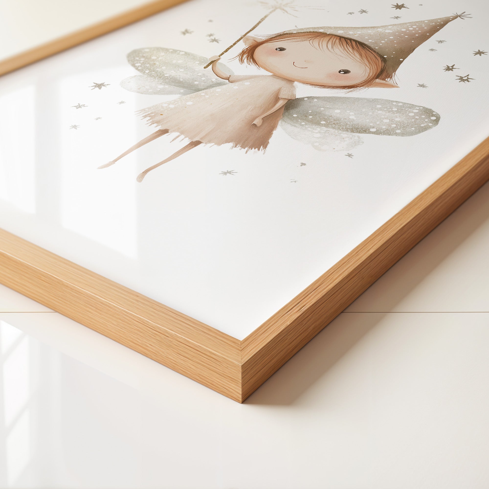 Zauberfee Illustration zart