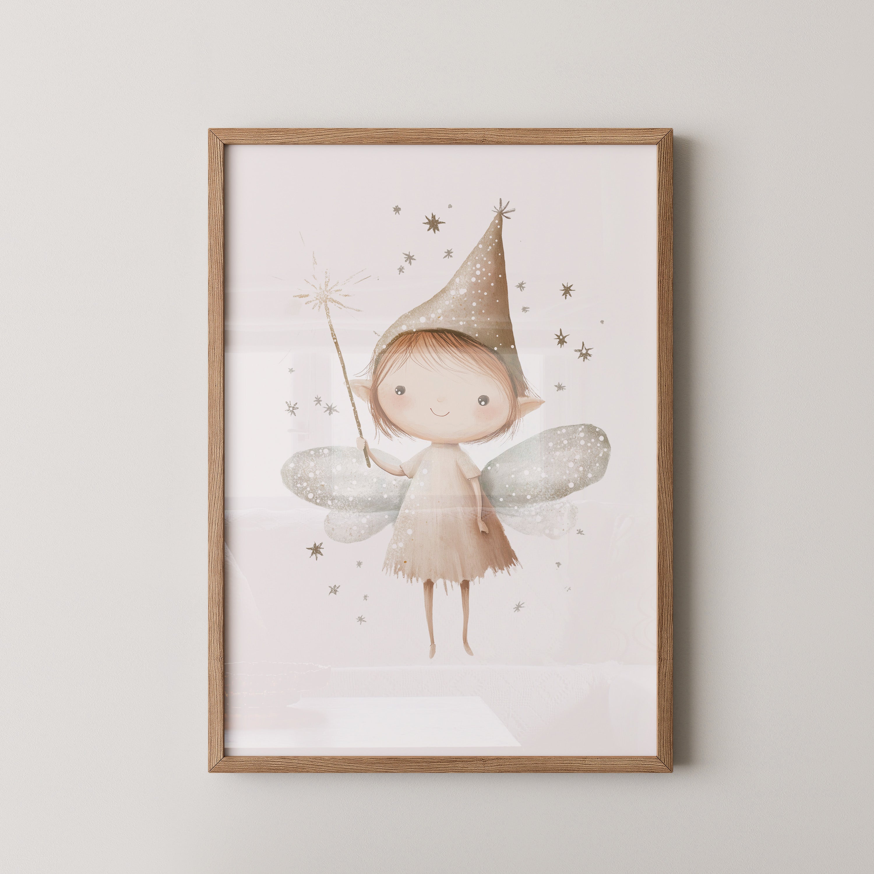 Zauberfee Illustration zart