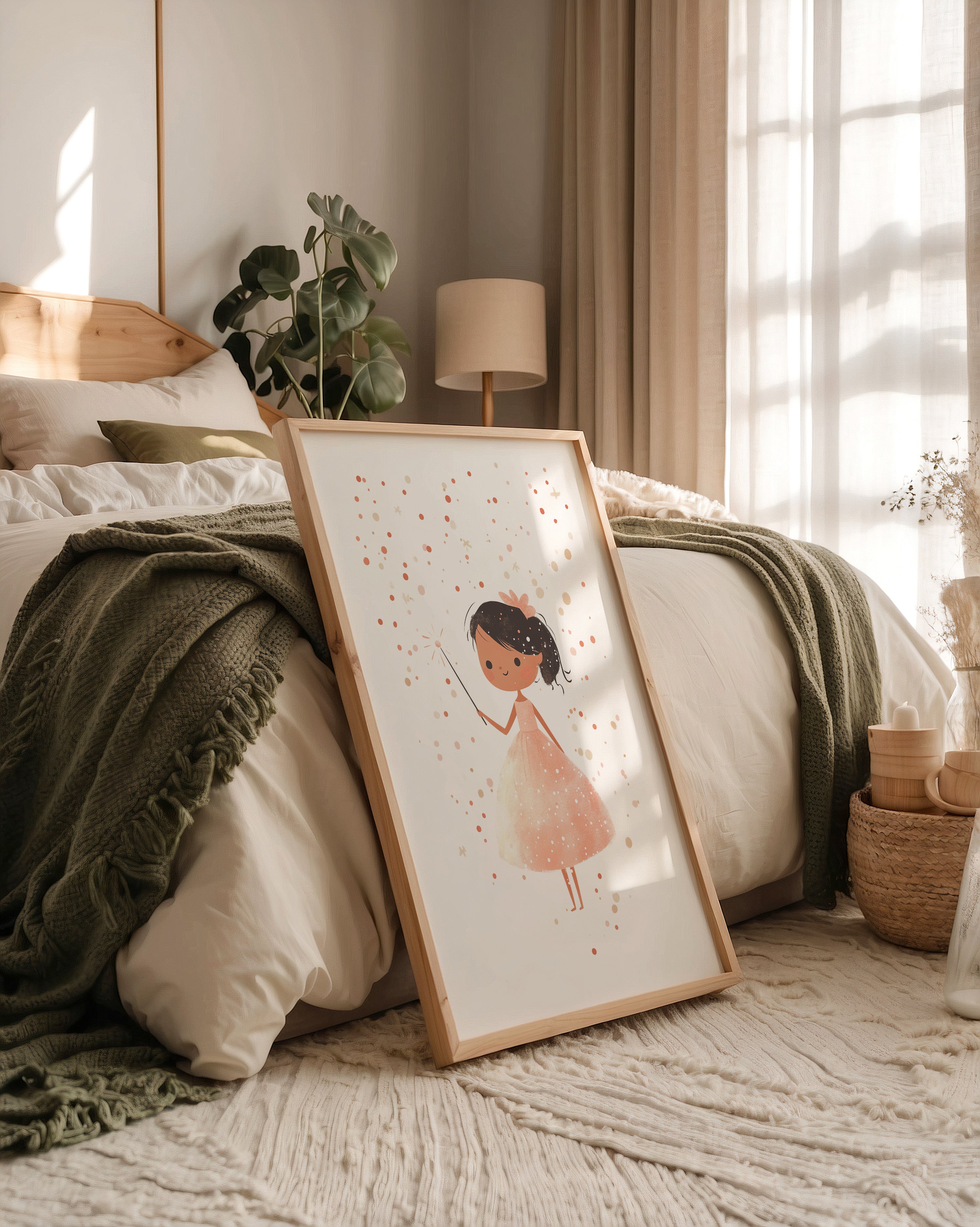 Magisches Mädchen Pastellzauber