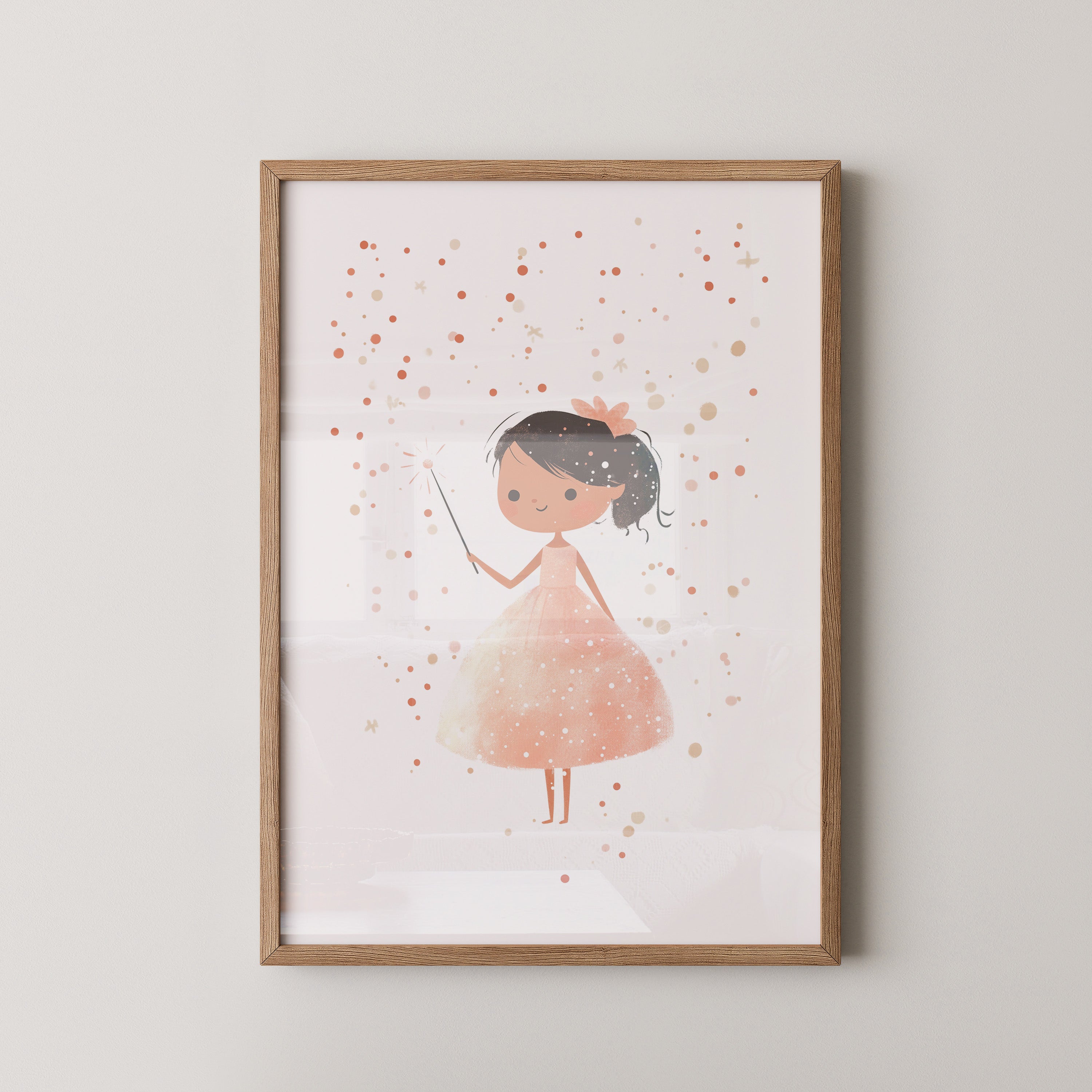 Magisches Mädchen Pastellzauber