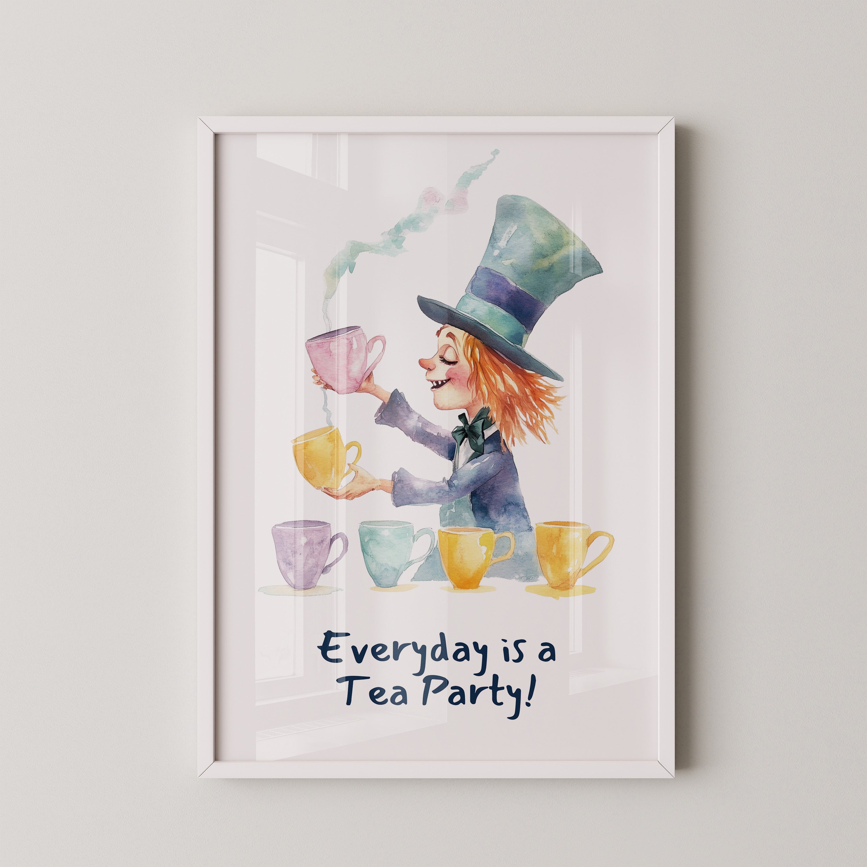 Teeparty Charakter bunt