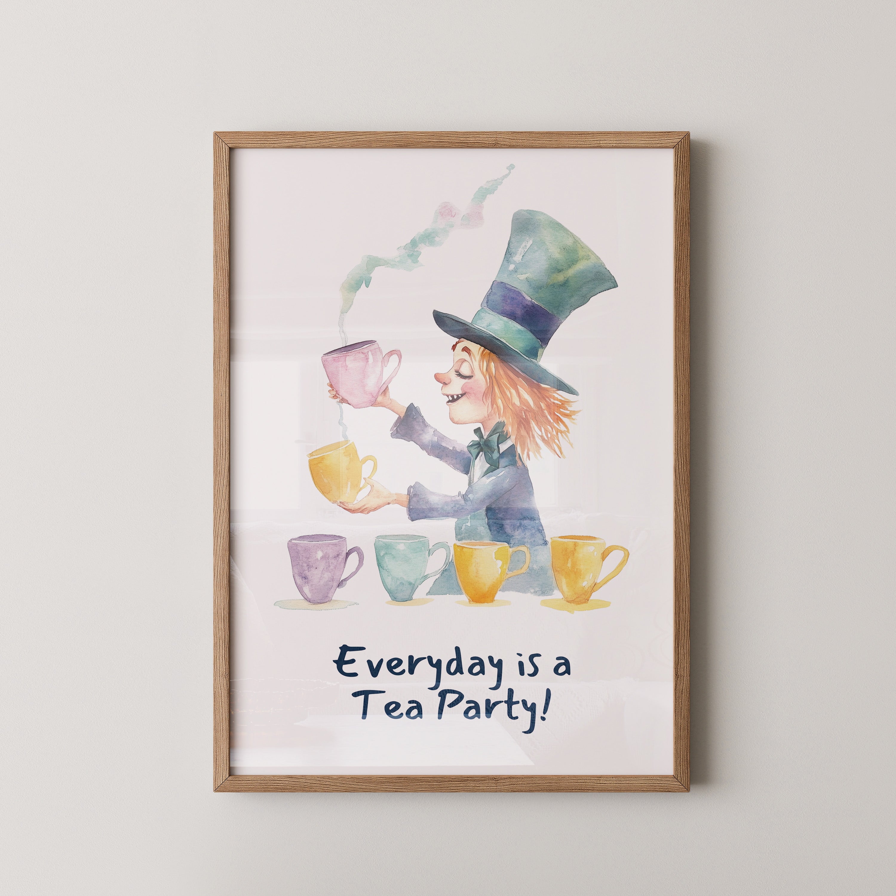 Teeparty Charakter bunt