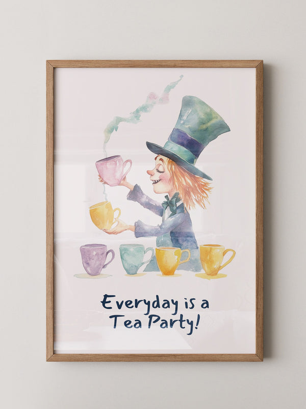 Teeparty Charakter bunt
