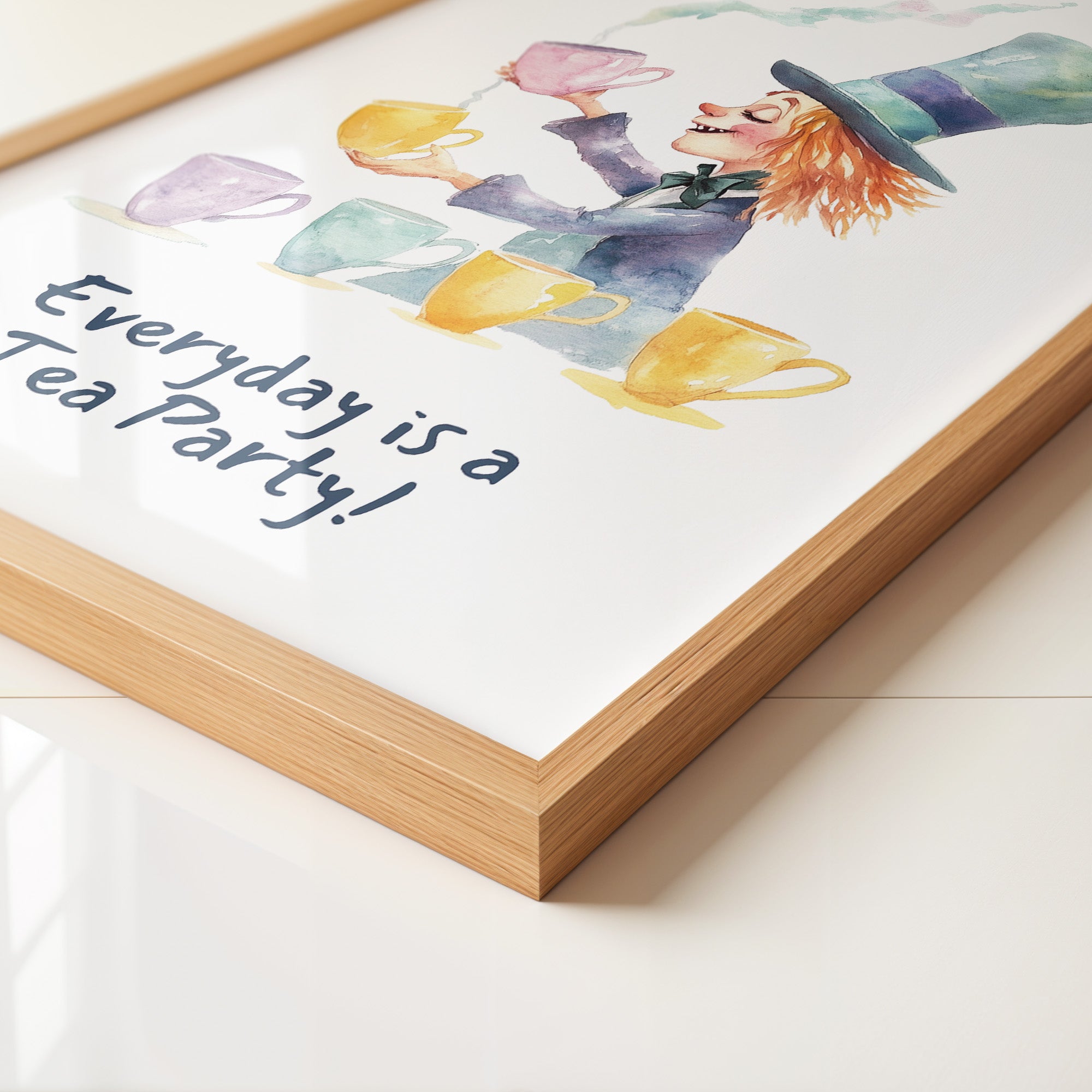 Teeparty Charakter bunt